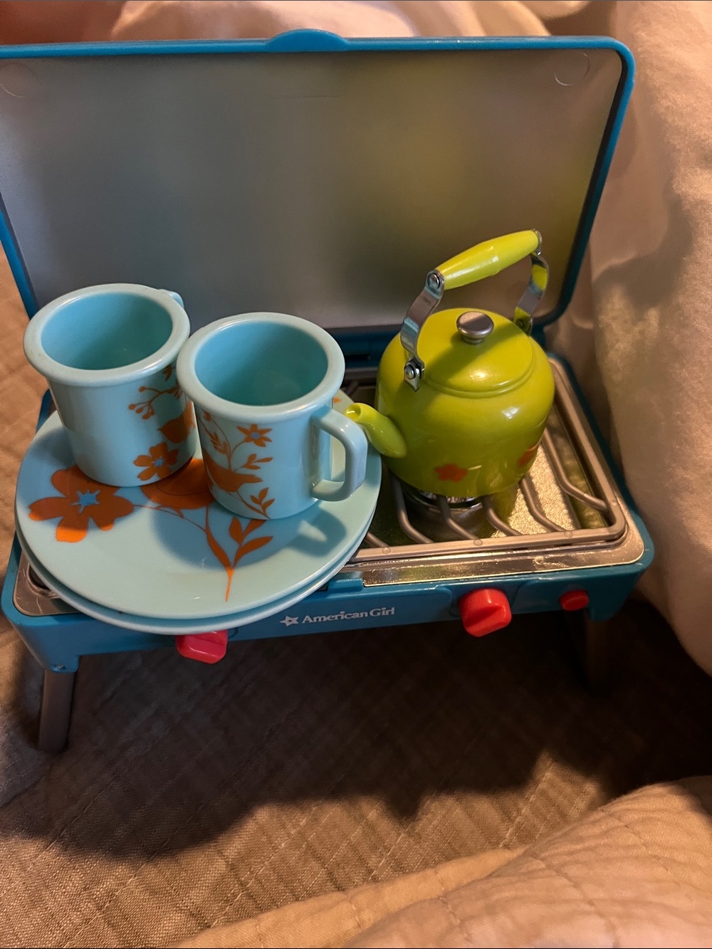 American Girl Camper set.